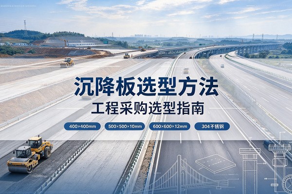 宝应沉降板选择方法
