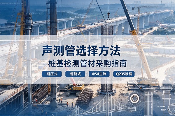 宝应声测管选型标准