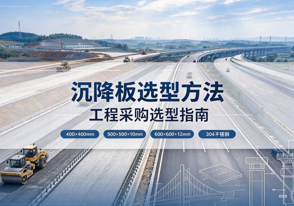 宝应沉降板选择方法
